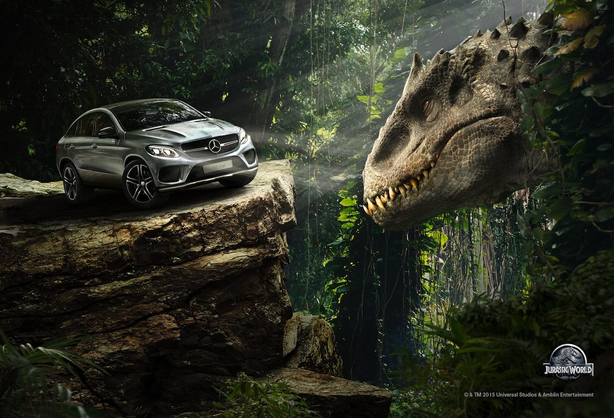 Mercedes E Il Cinema Per Jurassic Una Nuova Star Motorage New