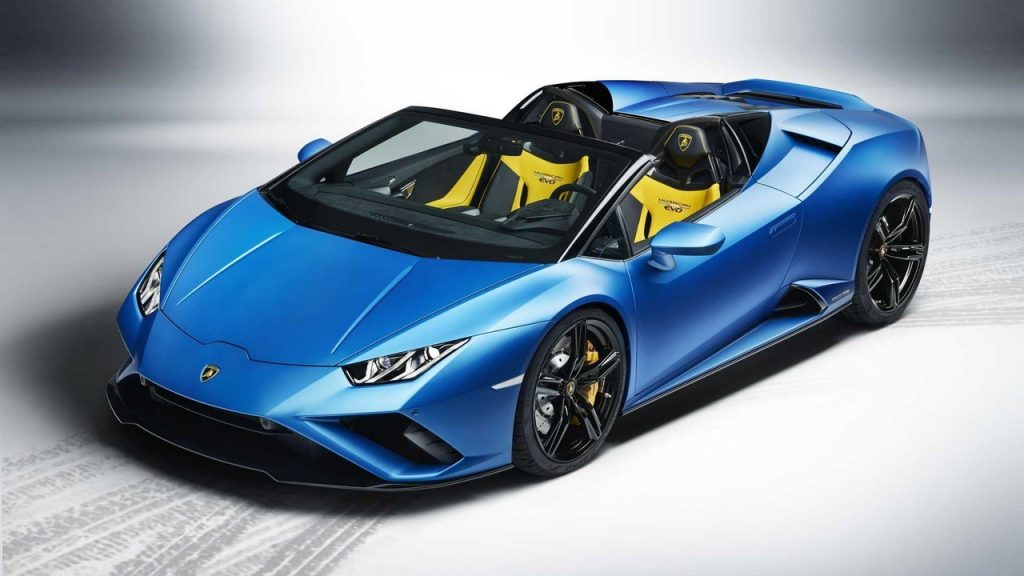 Lamborghini Huracan EVO Spyder RWD: 610 CV e trazione posteriore