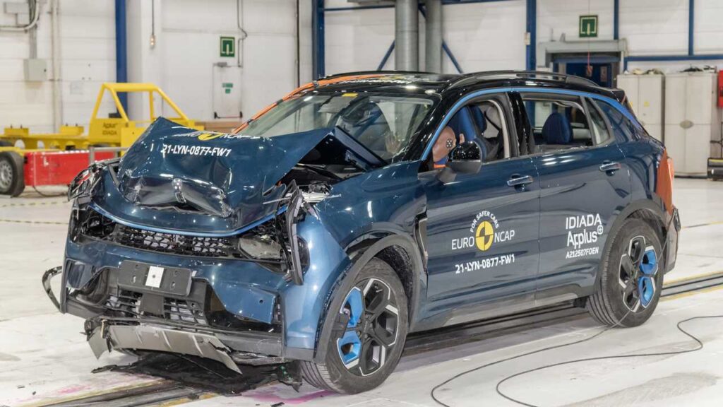 Anche la la Lynk & Co 01, che ha ottenuto cinque stelle nel test Euro NCAP