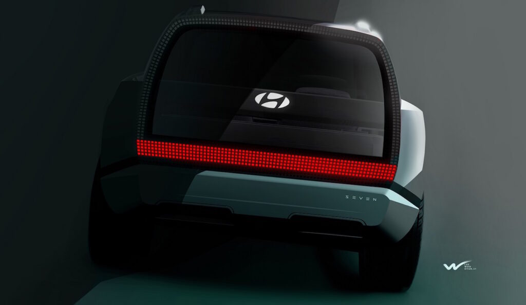 Hyundai ha svelato al Salone di Los Angeles il concept Seven.
